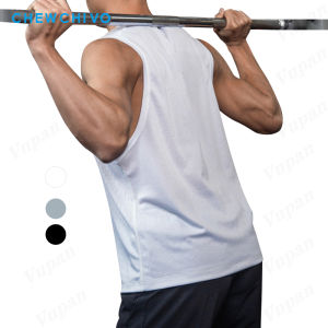 เสื้อกล้ามแห้งเร็วผู้ชาย สำหรับการแห้งเร็ว เสื้อกล้ามออกกำลังกายผู้ชายกัน รวม ถ้ามีข้อผิดพลาด