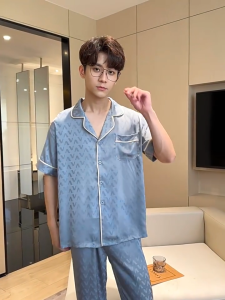 Set 3 món đồ ngủ nam cao cấp tiện lợi đồ ngủ nam cao cấp mặc nhà (Kèm quần ngắn như ảnh) - Since Then