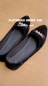 Flatshoes Sepatu wanita Suede Non Slip Balet FZ12 UKURAN 37 - 40