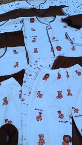 Baju Bayi Baru Lahir 18 PCS Celana Bayi Promo Set Pakaian Bayi Laki Laki Perempuan Motif Terbaru Saranjana Baby