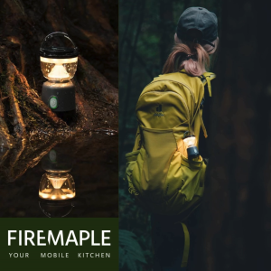 FIREMAPLE Sandglass Lightweight Portable Camping Lantern