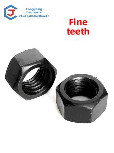 CANGJIANG | High-Strength Fine Thread Black Nut