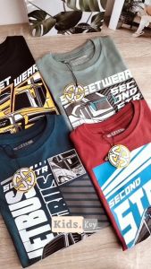 KIDS.KUY Kaos Distro Anak Laki-Laki Premium Usia 1-12 Tahun Motif Bus Secondstar