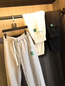 Fairyland Order! Thousands of Needle Three-Dimensional Embroidery! Spring New Mens Sporty Casual Sweatpants Long Pants