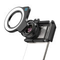 APEXEL 10-20X Zoom Macro Lens HD Micro Phone Camera Lenses with LED Fill Light for iPhone Samsung all Smartphones Eyelash Macro. 