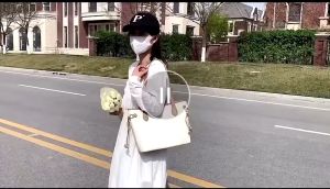 HVM Tas Tote Bag Wanita Fashion 8633