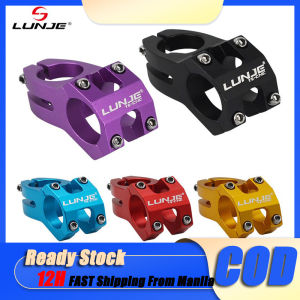 LUNJE Bike Stem Manila Stock!! Bicycle Aluminium Alloy MTB Mountain Bike Handlebar