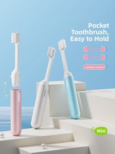 Hayan | Compact Portable Soft-Bristle Travel Toothbrush for Couples