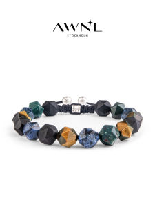 Luxury Gold Tiger Eye Black Agate Bracelet