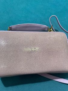 Túi xách secondhand da cá đuối mài đeo vai đeo chéo