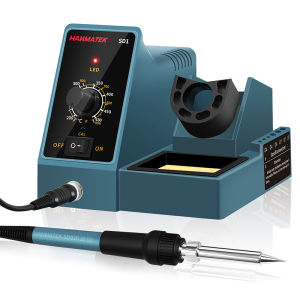 Digital Soldering station/Rework Station soldering iron set 60W 750W 100~480℃ temperature control ESD for phone PCB IC SMD BGA soldering