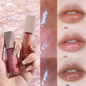 Fashion Fenty Beauty Lip Glaze Moisten Shine Glitter Lip Plumper Makeup For Beginner Liquid Lipstick Female Makeup Cosmetics
