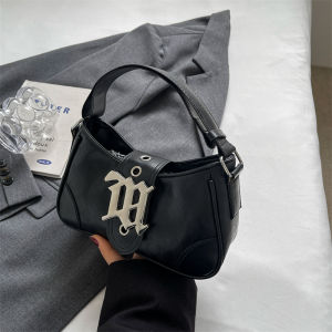 2024 ใหม่ ทันสมัย กระเป๋าใต้วงแขนลายเพชรกระเป๋าถือไหล่เดี่ยวผู้หญิง มีสไตล์ นุ่ม PU หนัง ลำลอง ซิป ปิด