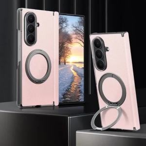 Ốp Lưng Từ Tính Xoay 360 Độ Cho Samsung Galaxy Z Fold 8 Ultra 7 6 - Bảo Vệ Bản Lề Toàn Diện Với Chất Liệu Sợi