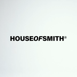 House of Smith Sweater Crewneck Boxy Pria - Sphere Boxy Crewneck Blue