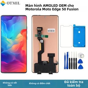 Màn Hình Cảm Ứng LCD AMOLED 120Hz Nguyên Bản Motorola Moto Edge 50 Fusion Bộ Phận Thay Thế Cho Màn Hình Điện Dung XT2429-1