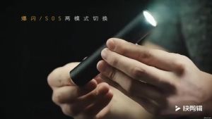 Portable Mini Flashlight: A 3 Modes Multifunction USB Outdoor Lighting Torch with Charging Cable