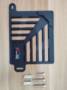 RHINO RACING CNC COOLANT COVER NET YAMAHA NMAX NVX V1 V2 PREMIUM RADIATOR COOLANT COVER AIR SCOOP STEALTH DESIGN