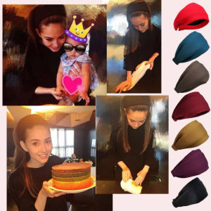 Thick Wide Edge Black Fabric Hairband Original Style Headwear Simple Matching Hair Accessories Korean Fashion Hair Bands