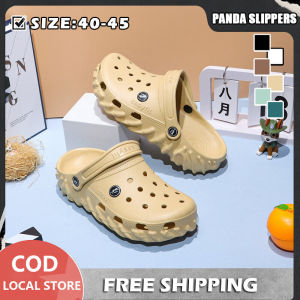 Panda Slipper Sandals Classic Clogs Non-slip Slippers For Men Rubber Shoe