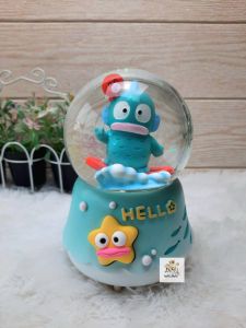 Snowball Kotak Musik Bola Kristal Salju Angel Snowglobe Waterball