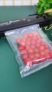 Máy Hút Chân Không Kiêm Hàn Miệng Túi Ducks Can Fly Công Nghệ Vacuum Sealer Bảo Quản Thực Phẩm Tặng Kèm 10 Túi Nhám