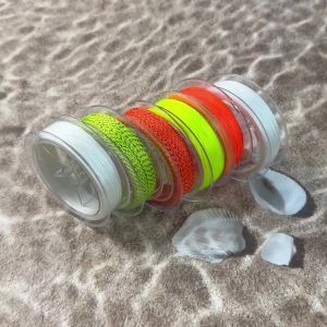2Spool Low Stretch Abrasion Resistant Braided Fly Fishing Backing Line 20LB/30LB 50M Speckled & Solid Color Spool Filler Line