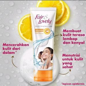 FAIR N LOVELY VITAMIN C FACIAL FOAM 100gr/50gr