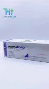 Keo Dán Da Tại Chỗ Dán Lành Vết Thương Dermabond Tạo Flim Mềm Mại & Đàn Hồi Hộp 12 Ống Date Mới