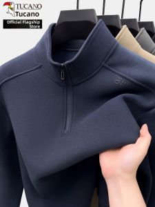 TUCANO | Mandarin Collar Half-Zip Mens Sweatshirt