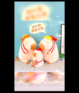 gấᴜ Bông Capybara balo Khoai Tây Capybara ôm đồ ăn nhanh dành cho nàng mê ăn quà tặng bạn K11T1 trai cute K3T3