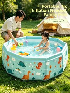CHEORLIAN | Inflatable-Free Swimming Pool for Adults and Children Indoor Outdoor