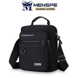 MENSPE Mens Shoulder Bag Hangbag Fashion Waterproof Messenger Bag Travel Bag Business Bag Phone Bag Large Capacity Cross Body Bag Lightweight Casual Bag Leisure Sport Street Bag