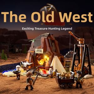 Funwhole | Old Western Mining Camp Puzzle Toys