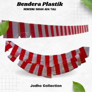 Bendera Plastik Renteng sudah ada tali