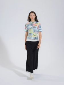 FILA CORE LIFESTYLE HERITAGE Women Knit Sweater (White)