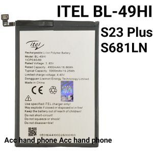 Baterai Batre itel S23 plus S23+ BL-49HI BL49HI S681LN Original
