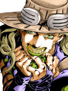 Bandai | Oil Painting Anime Gyro Zeppeli JoJos Bizarre Adventure By Numbers Modern Wall Decor for Living Room Bedroom Gift No Frame