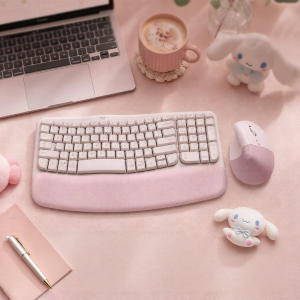 Logitech | Ergonomic Bluetooth Wireless Keyboard and Mouse Set