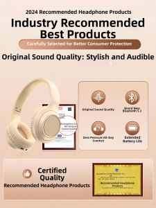 caibeike | Wireless Noise Cancelling Headphones For Children Studying Ear Muffs