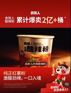 SZR Hot&Sour Sweet Potato Noodles 130g XiaoLongKan Sour and Spicy Noodle 食族人酸辣粉小龙坎酸辣粉酸汤肥牛麻六记酸辣粉