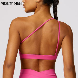 Vitality Girls Sports Bra Yoga Clothes Backless Fitness Gym Workout Moisture Wicking Breathable Nylon Sports Bra for Women