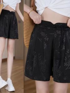 QIAOXIZI | Slimming Anti-Aging Loose High-Waist Shorts Summer