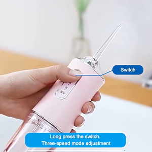 【Newly upgraded】Portable water flosser teeth cleaner Oral Irrigator Water Dental Flosser Oral Care For Teeth 250ml Water Storage Tank Rechargeable Dental Flusher 3 Modes IPX7 Water Toothpick