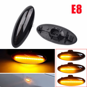 ประหยัดพลังงานแบบไดนามิกไฟเลี้ยว LED ด้านข้างสําหรับ Toyota Yaris RAV4 2005 2006 2007 2008 2009 Auris COROLLA