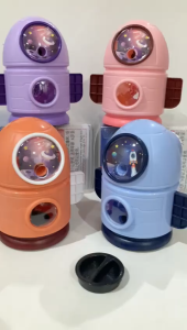 Serutan Rautan Meja Putar Fancy Karakter Anak Lucu Aneka Bentuk Space ROKET 18131 Astronot roket Lucu Unik Murah