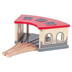 Hape | Educational Wooden Model Parking Station Toy Accessories