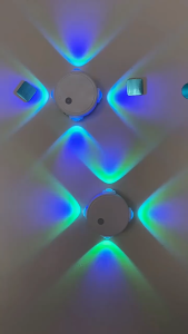 Đèn Tường Cảm Biến Hồng Ngoại LED 4 Hướng Nhiều Màu Tùy Chỉnh Nam Châm Hút Mạnh Dùng Đa Vị Trí