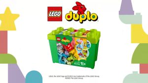 LEGO DUPLO 10914 Classic Deluxe Brick Box (85 Pieces): Mainan Pembelajaran Anak