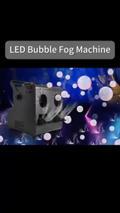 New 1500W RGBW LED DMX 512 Bubble Fog Machine for Stage DJ Wedding Party Show